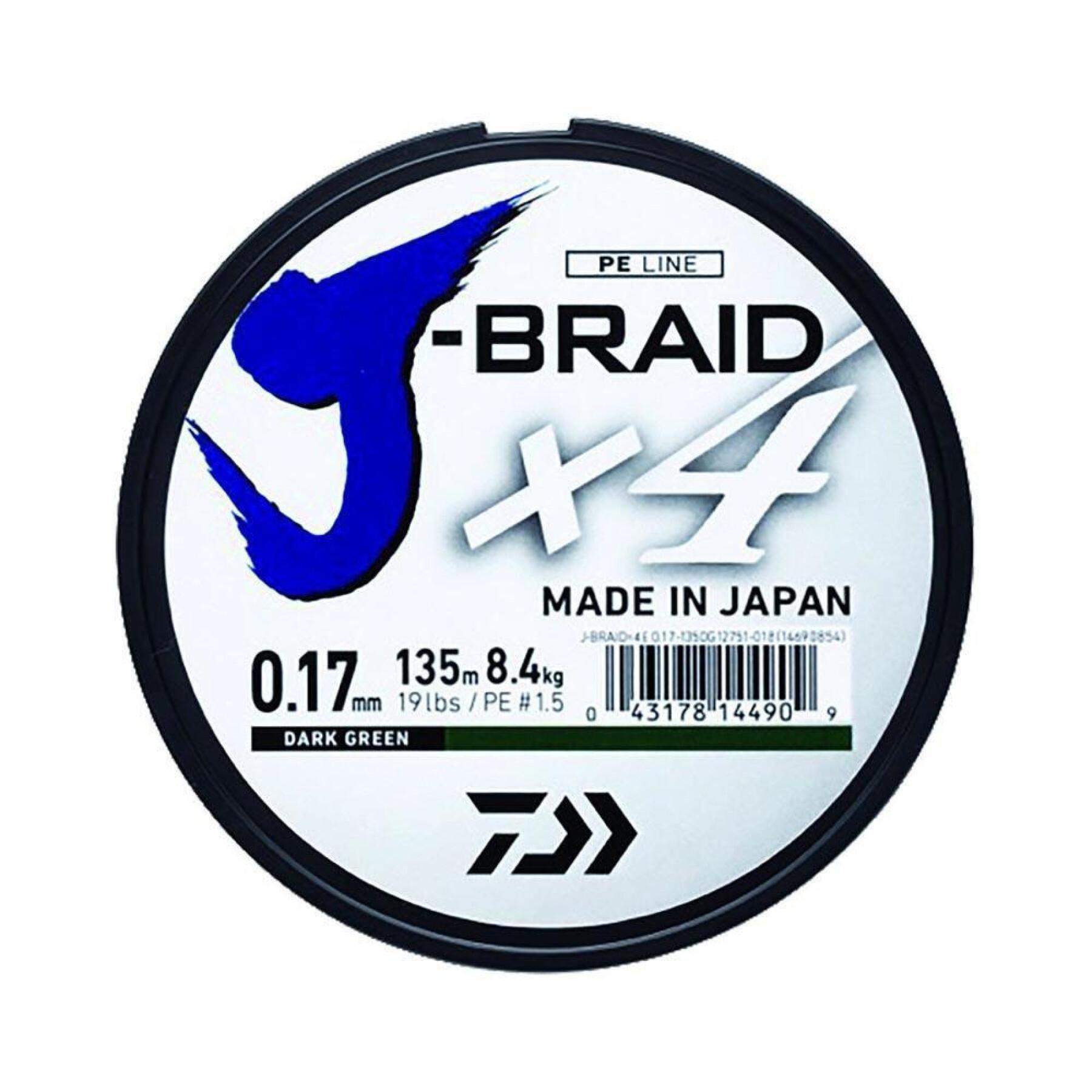 Braid Daiwa J-Braid 4B 29/100 mC