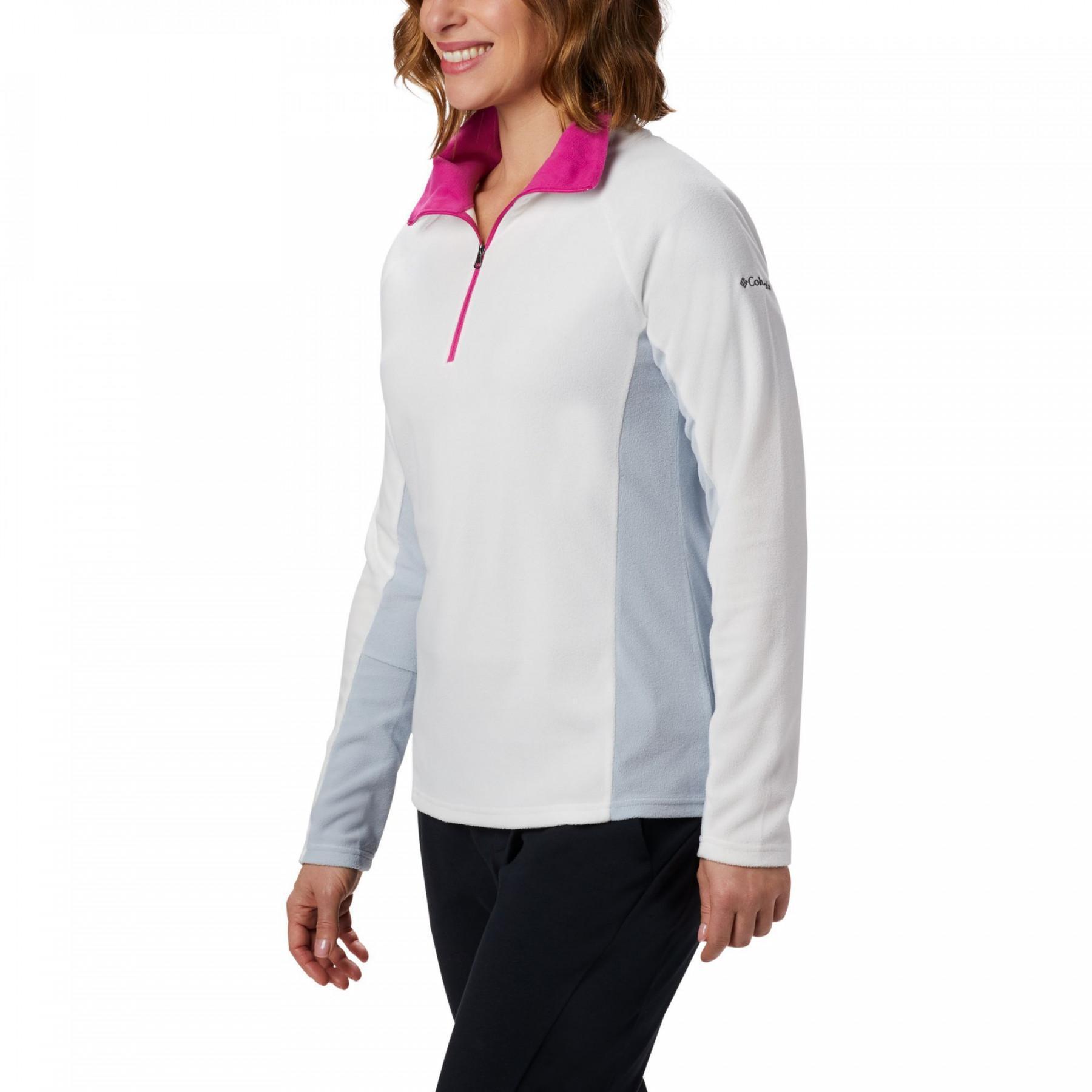 Women's 1/2 zip sweatshirt Columbia Glacial IV Print pro