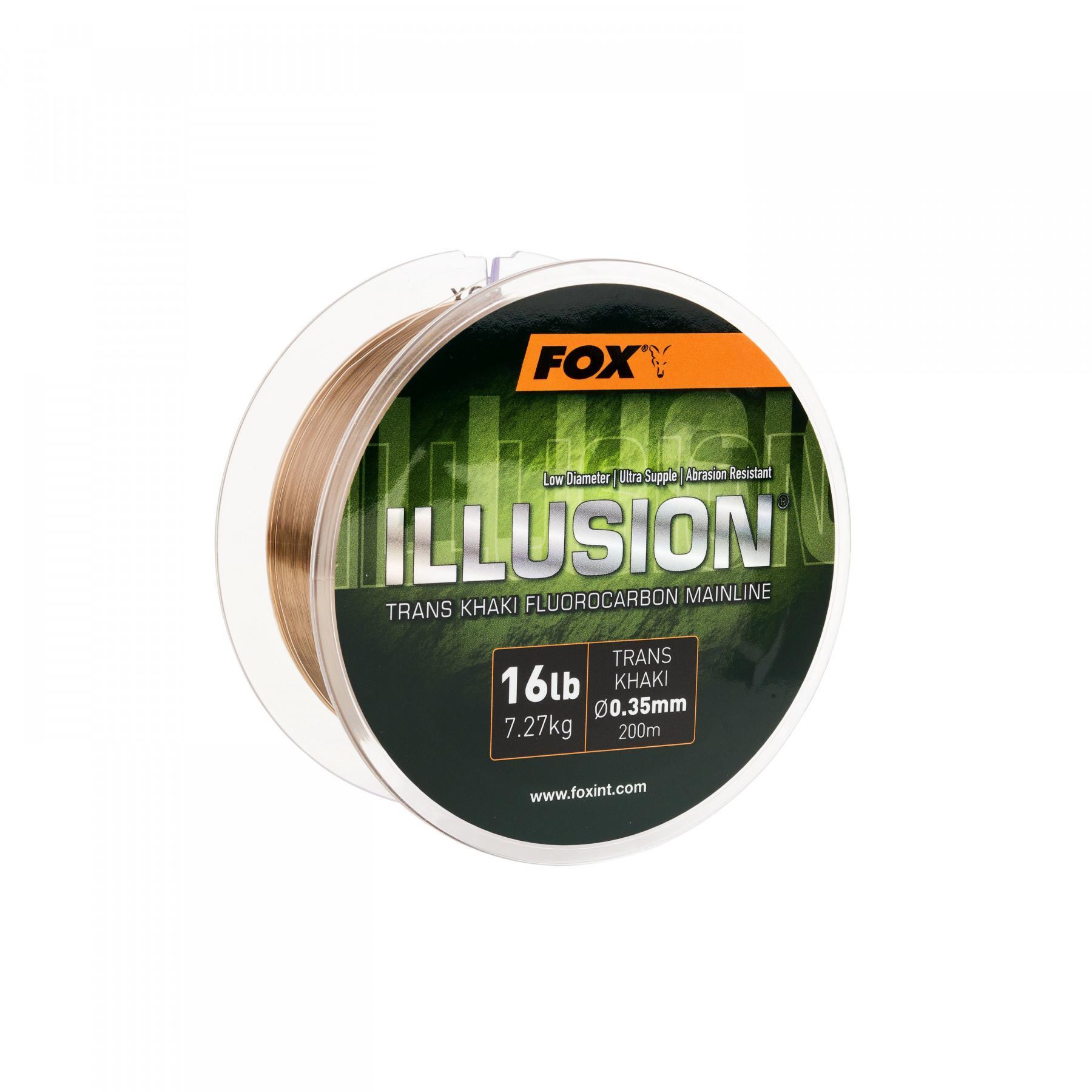 Fluorocarbon wire Fox Illusion 16lb/0.35mm