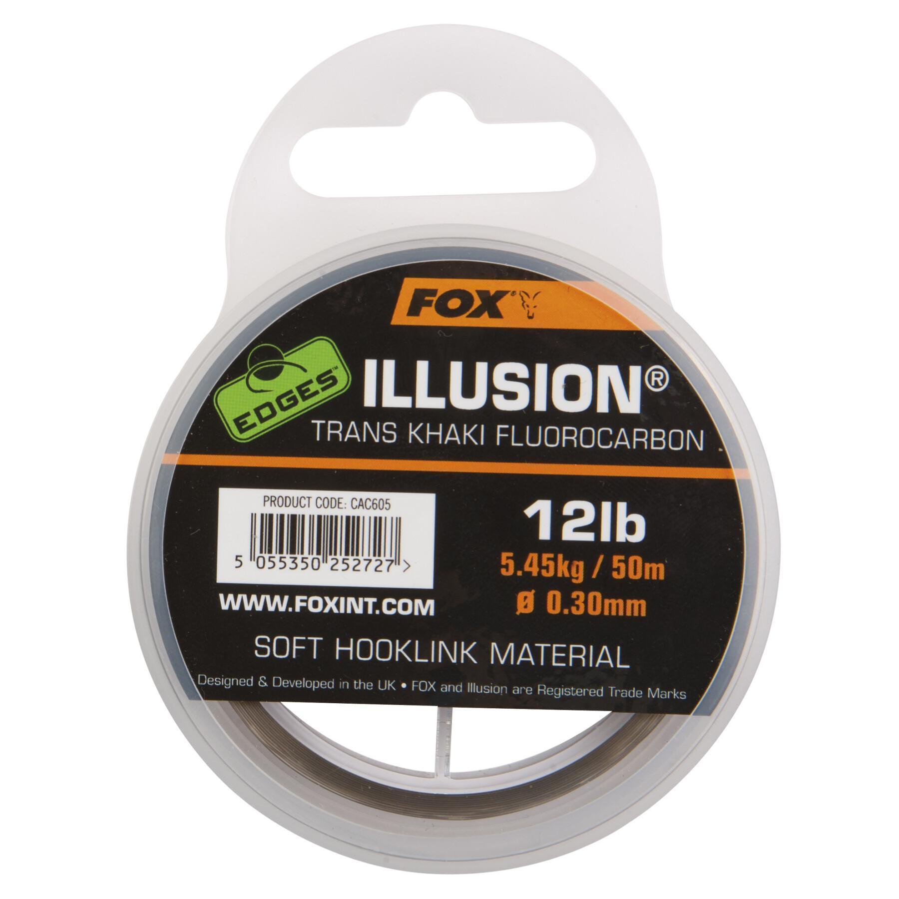 Soft illusion fluorocarbon wire Fox 12lb/0.30mm Edges