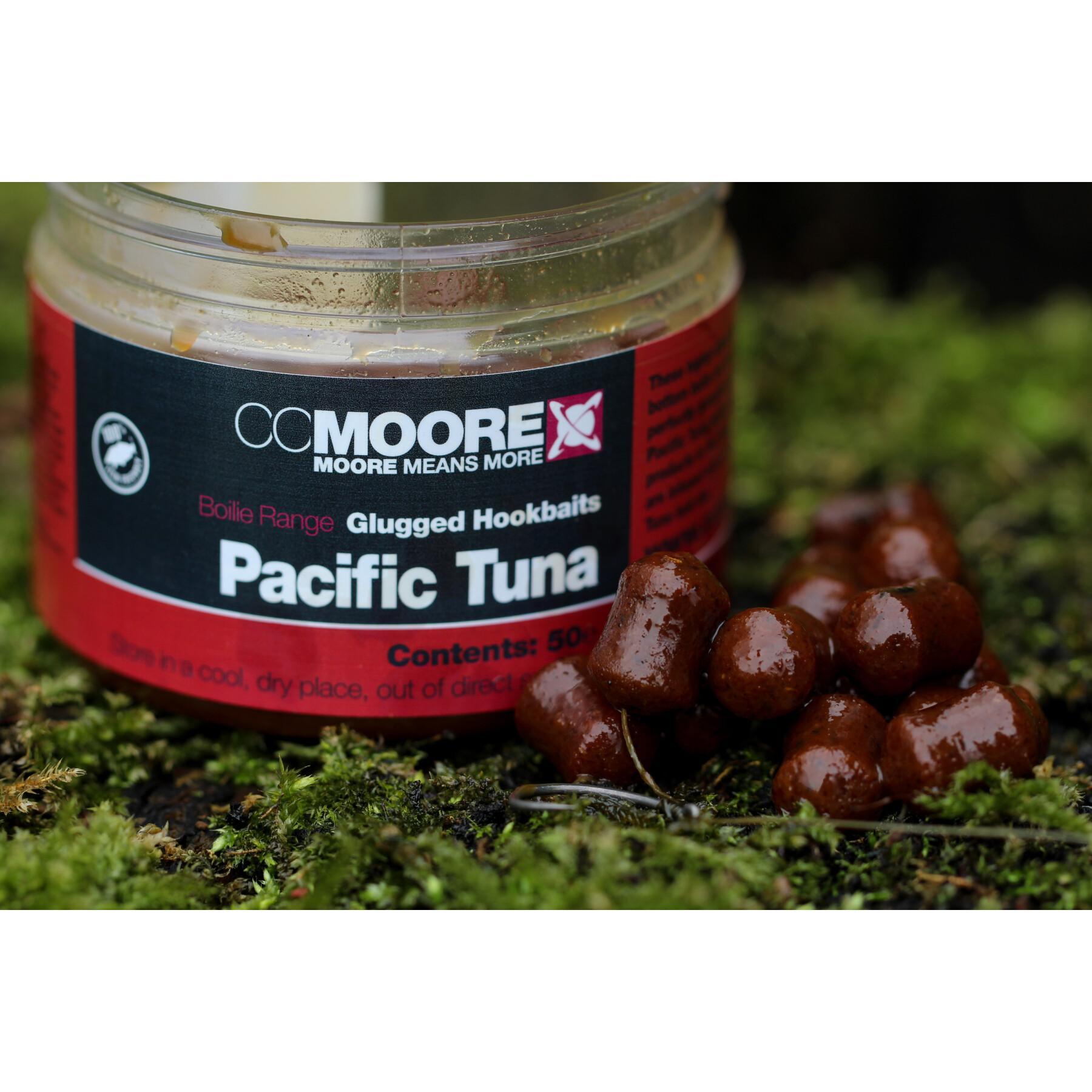 Boilies CCMoore Pacific Tuna Glugged Hookbaits (50) 1 pot