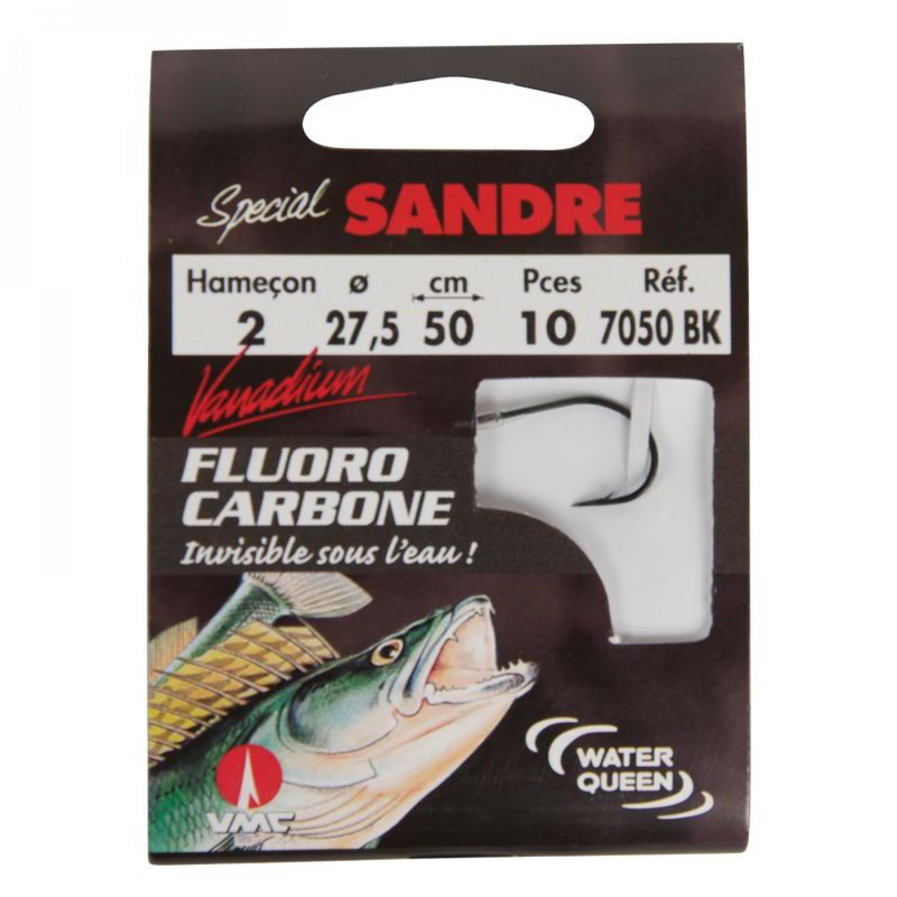 Hook WaterQueen Fluoro.Sandre 7050BK 50cm