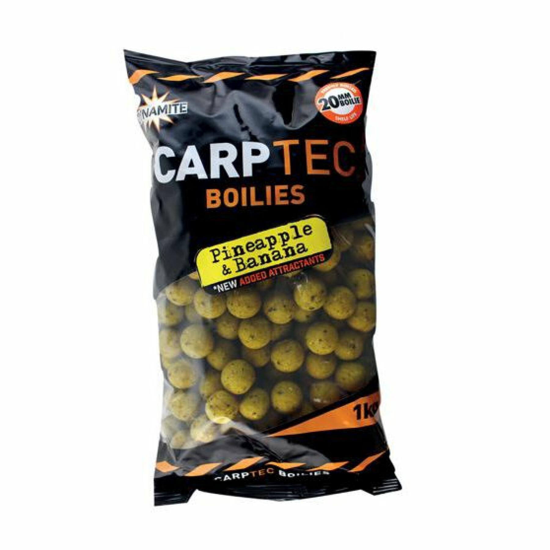 Dense boilies Dynamite Baits carp-tec Garlic / Cheese 1 kg