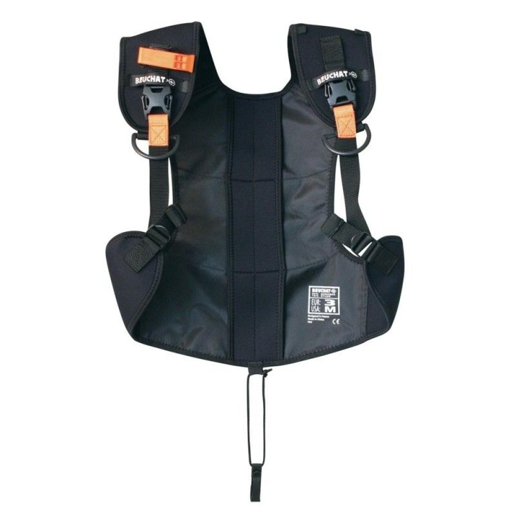 Harness with release system rapide Beuchat