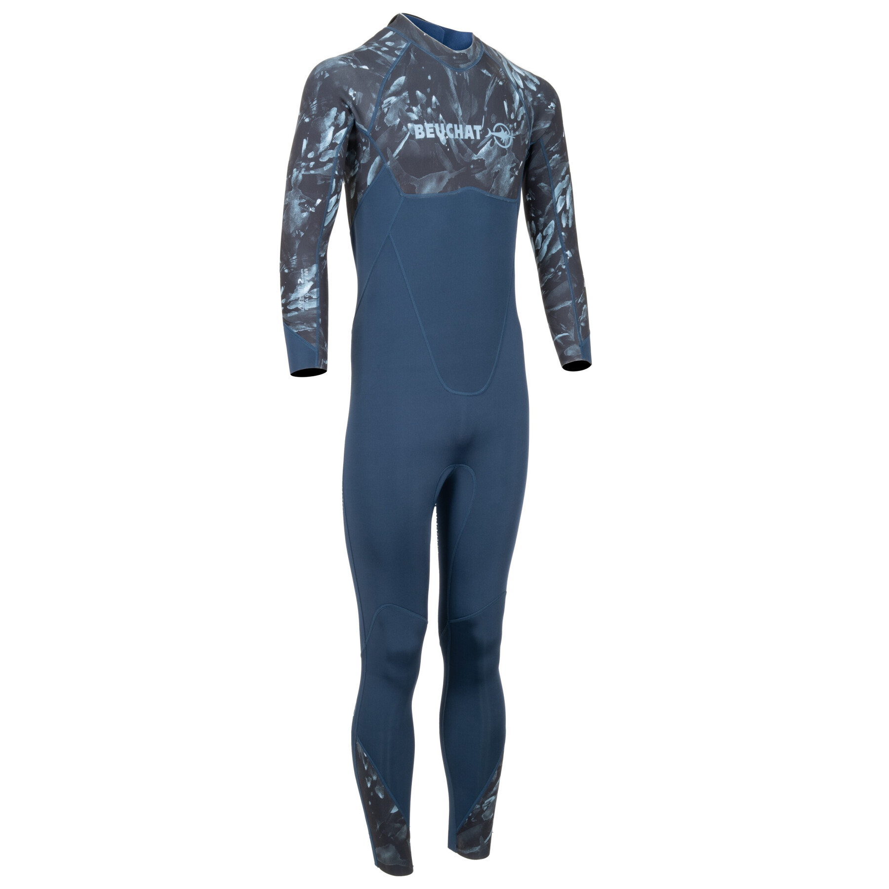 Back zip wetsuit Beuchat Atoll 2 mm