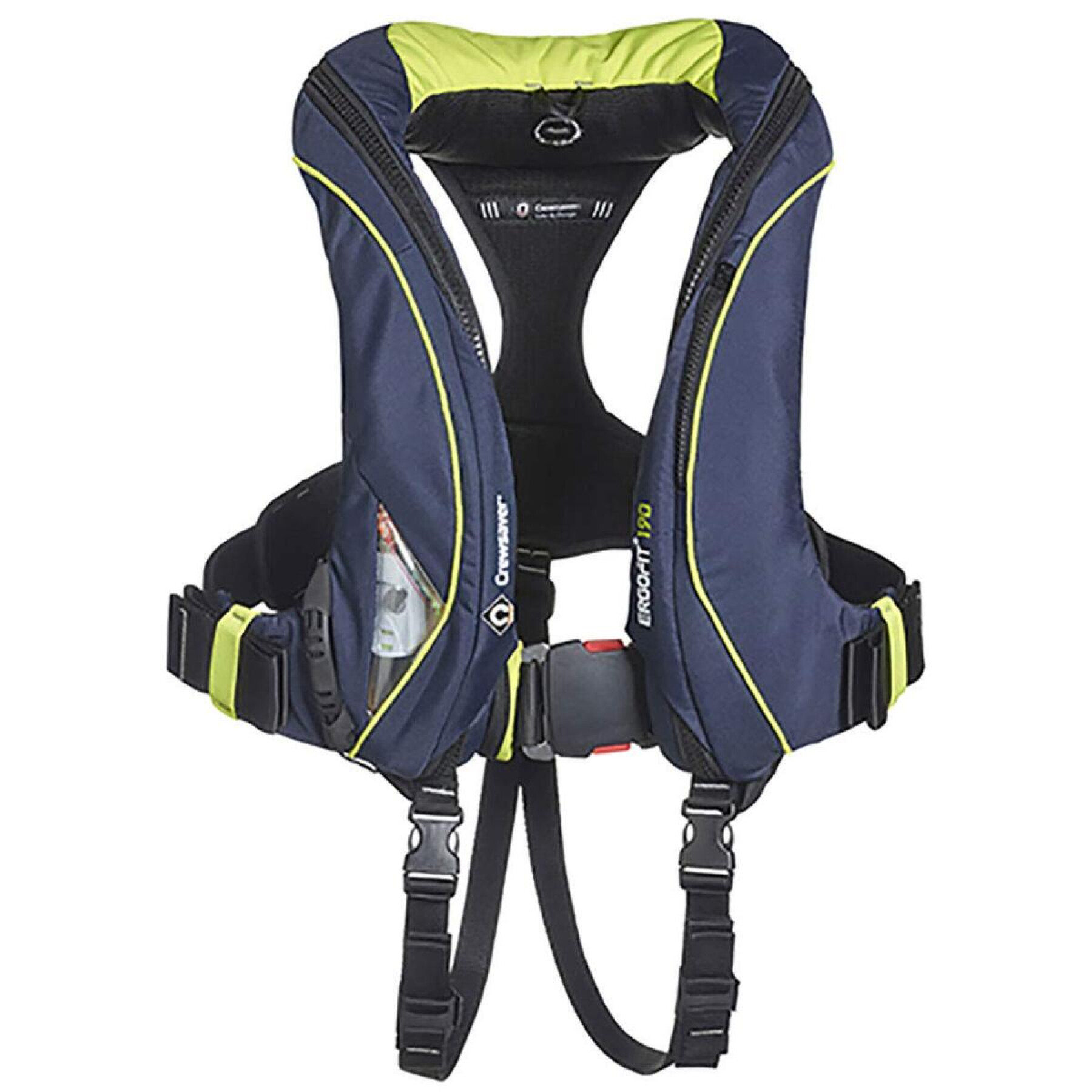 Automatic life jacket with harness, flashlight and hood Crewsaver ERGOFIT+ 290N
