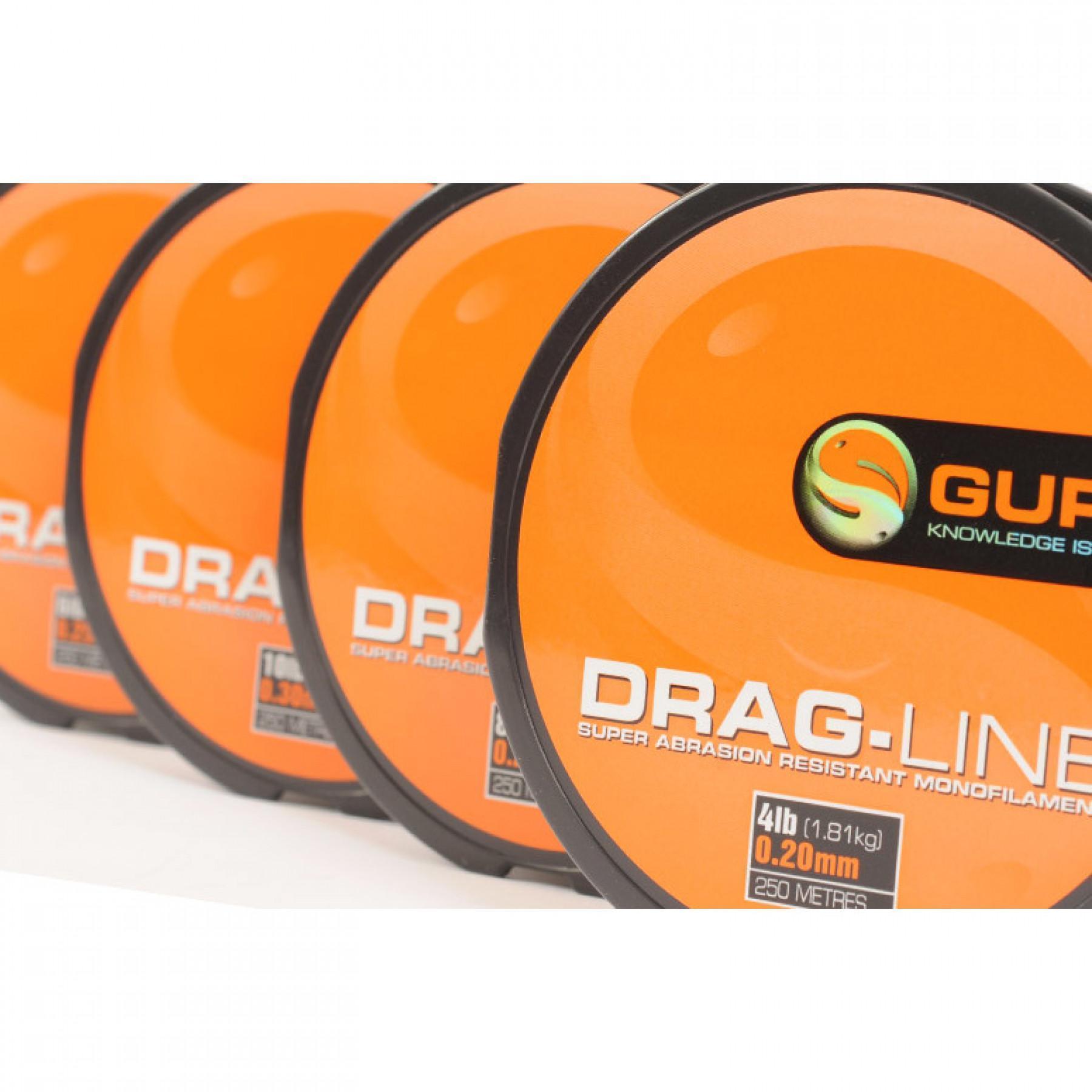 Nylon line for reel Guru Drag Line (0,20mm – 250m)