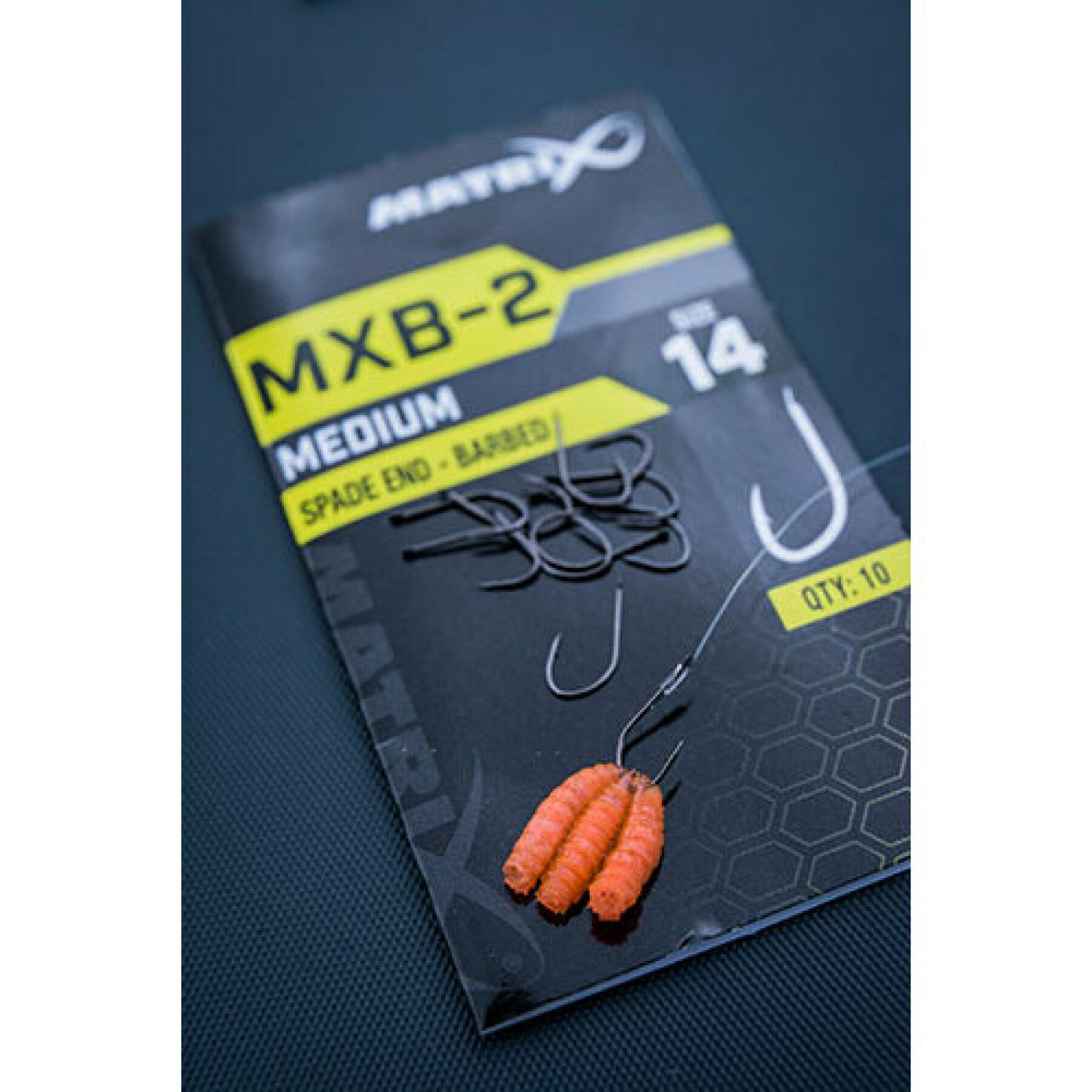 Hooks Matrix MXB-2 Barbed Spade End x10
