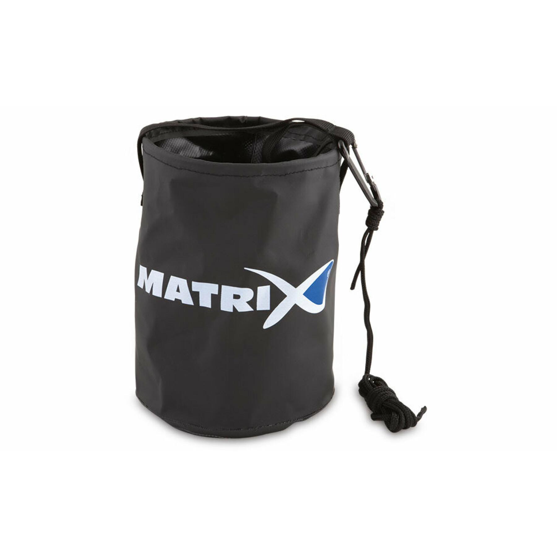 Foldable water bucket with cord Matrix
