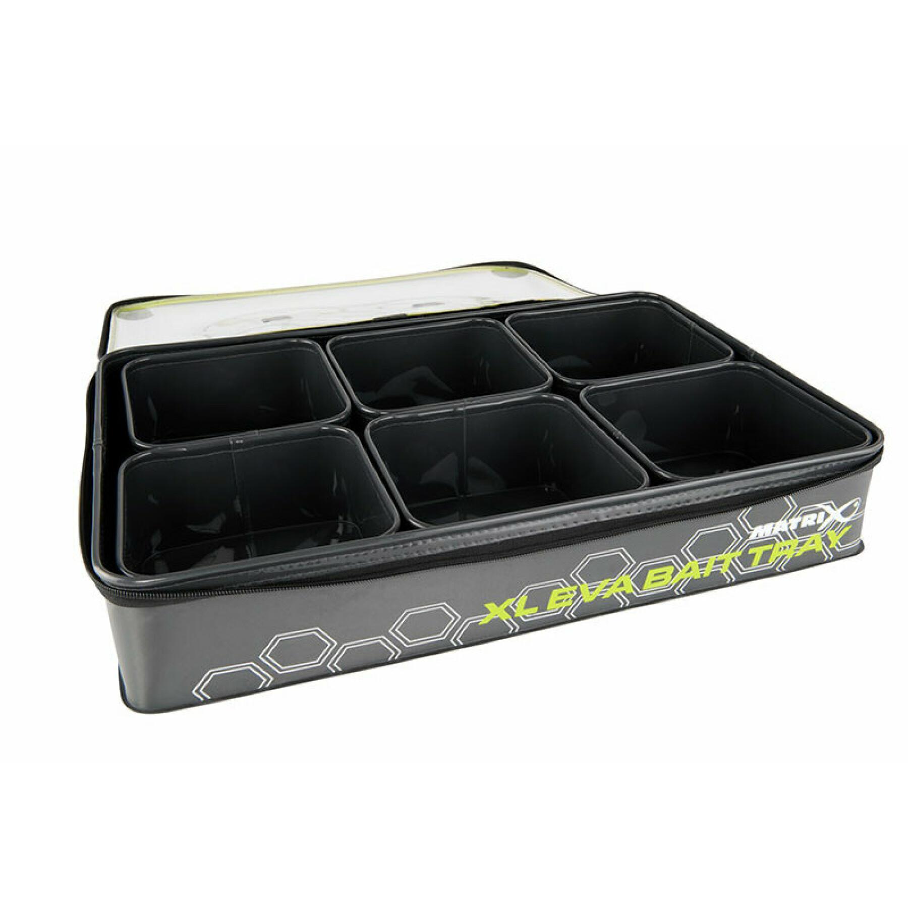 Bait tray with 6 pots Matrix eva