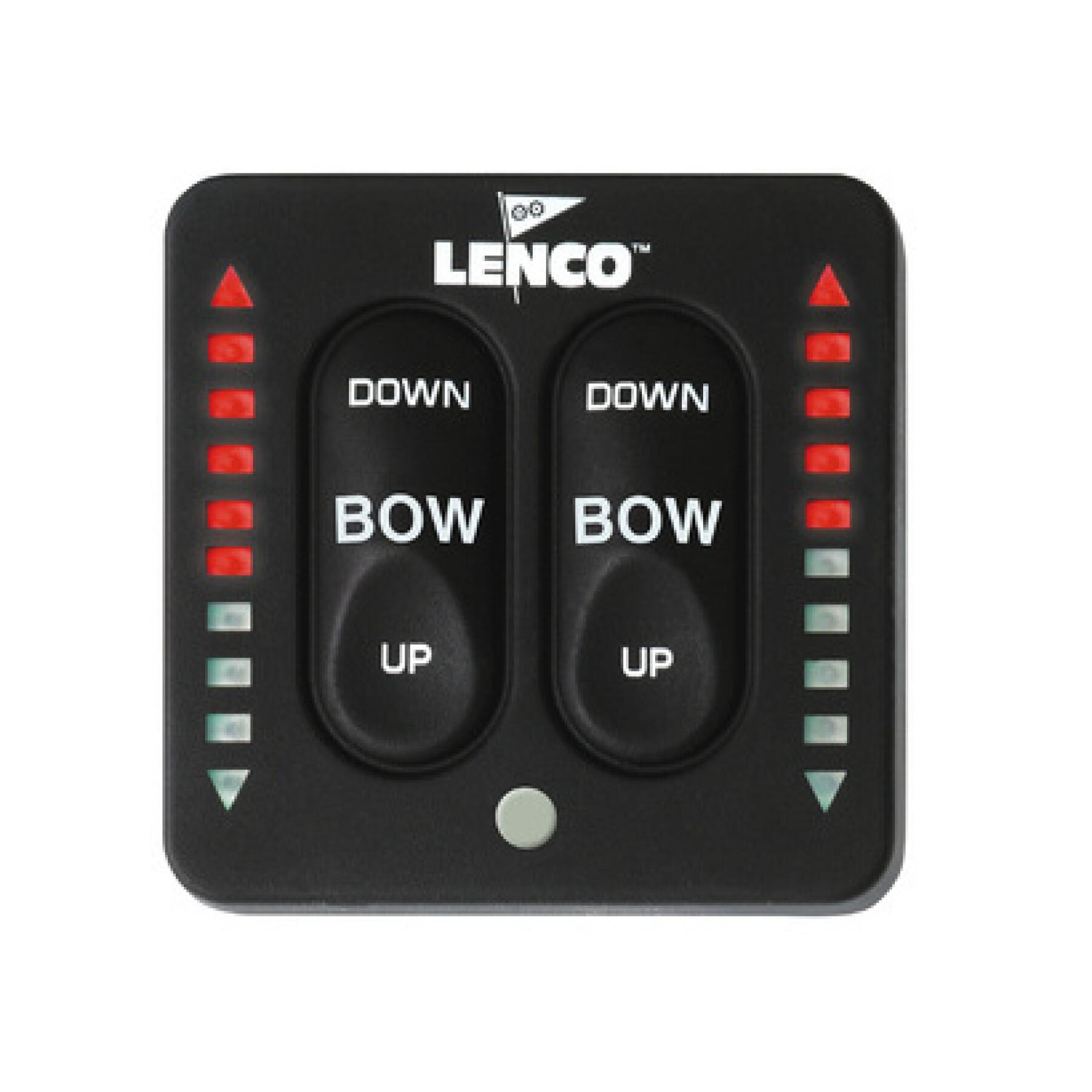Waterproof double isk switch with led Lenco Marine Inc. 15171-001