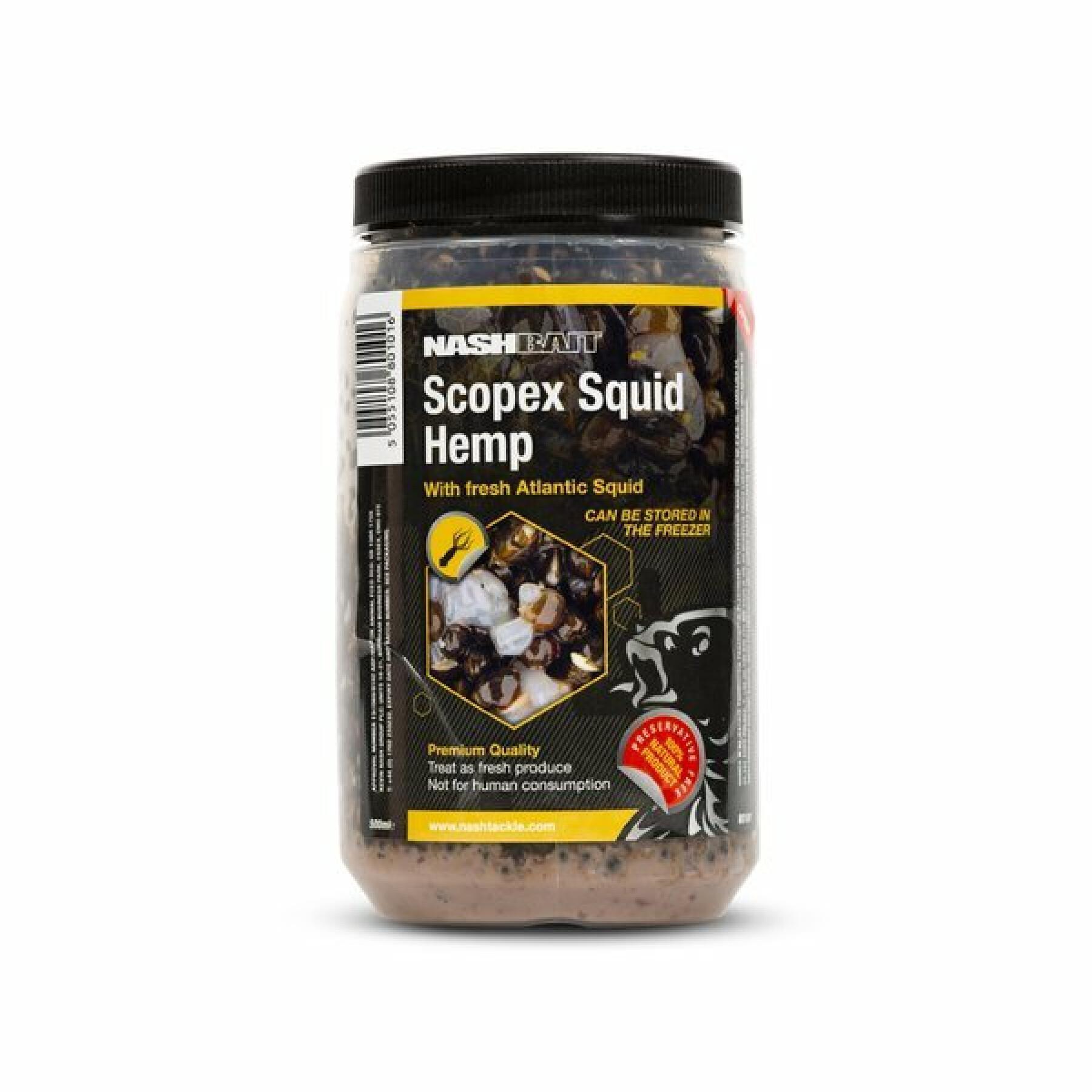 Seeds Nash Scopex Squid Hemp 2,5 L