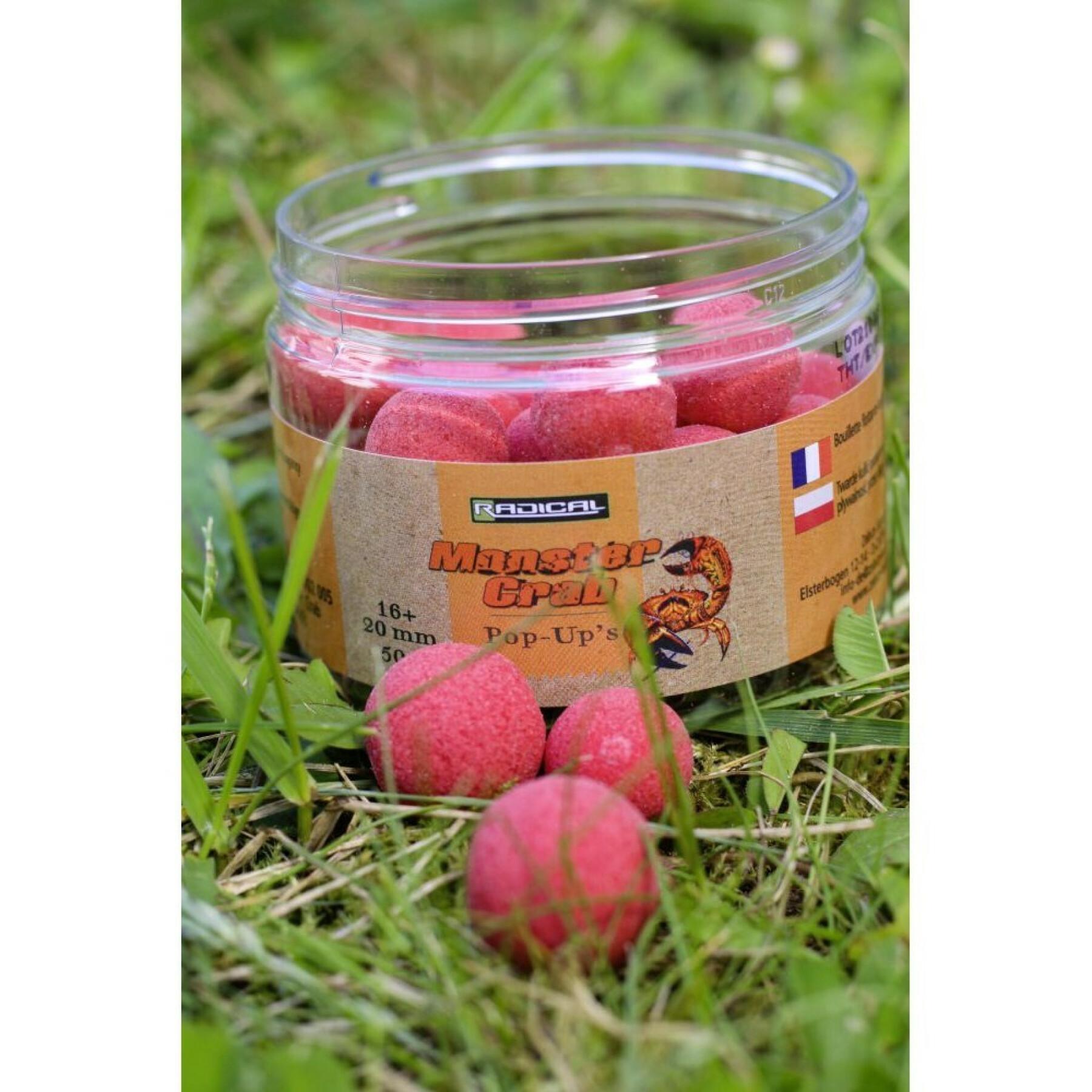 Floating boilies Radical Monster Crab – 50 g