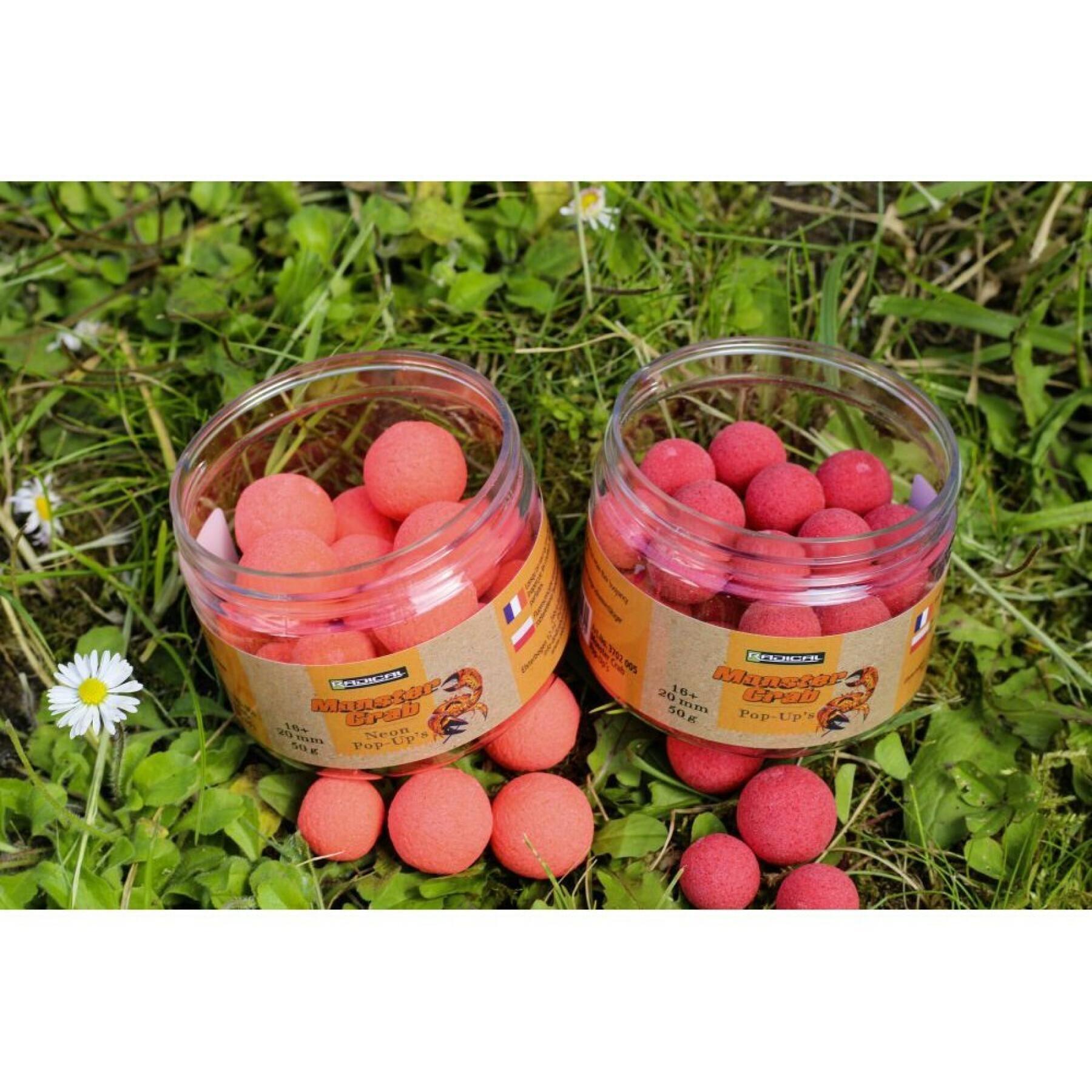 Floating boilies Radical Monster Crab – 50 g
