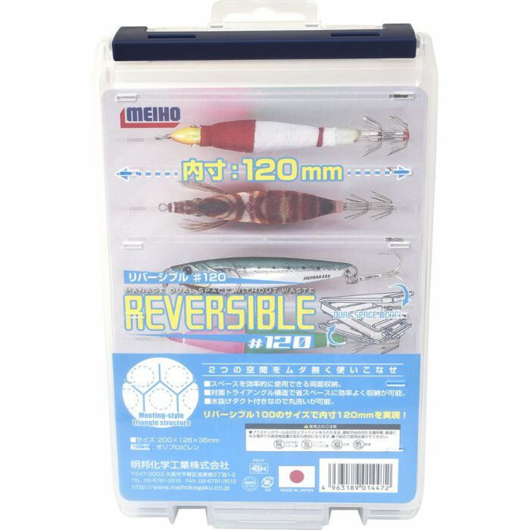 Boxes Meiho Reversible 120 Clear