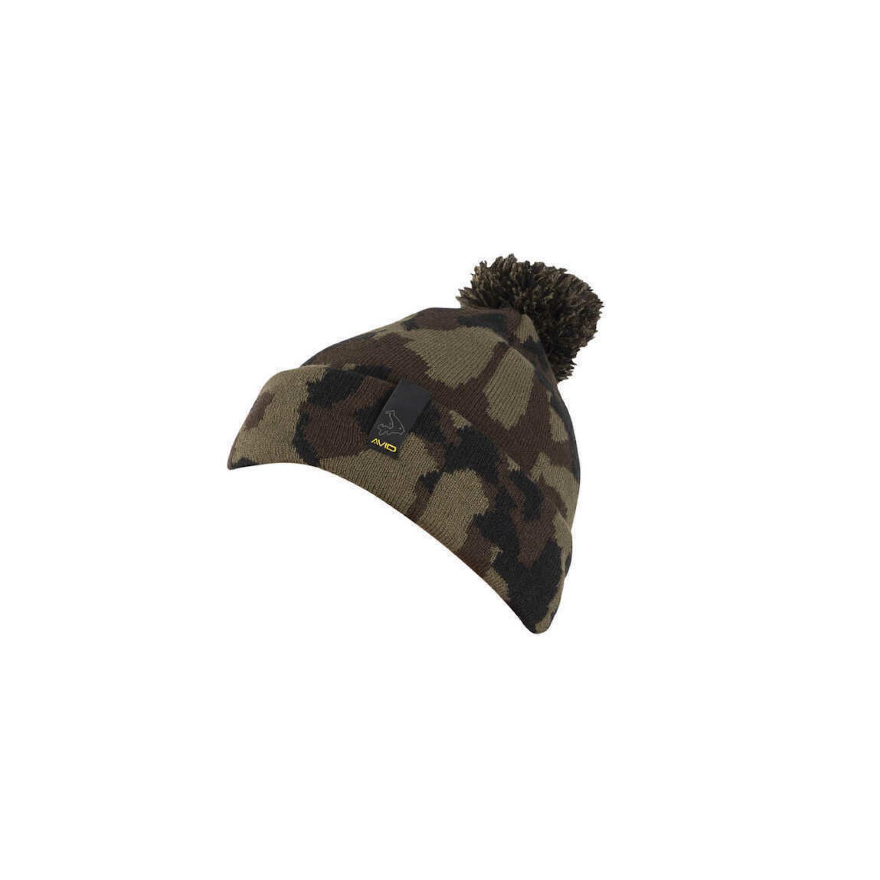 Camouflage pom-pom hat Avid