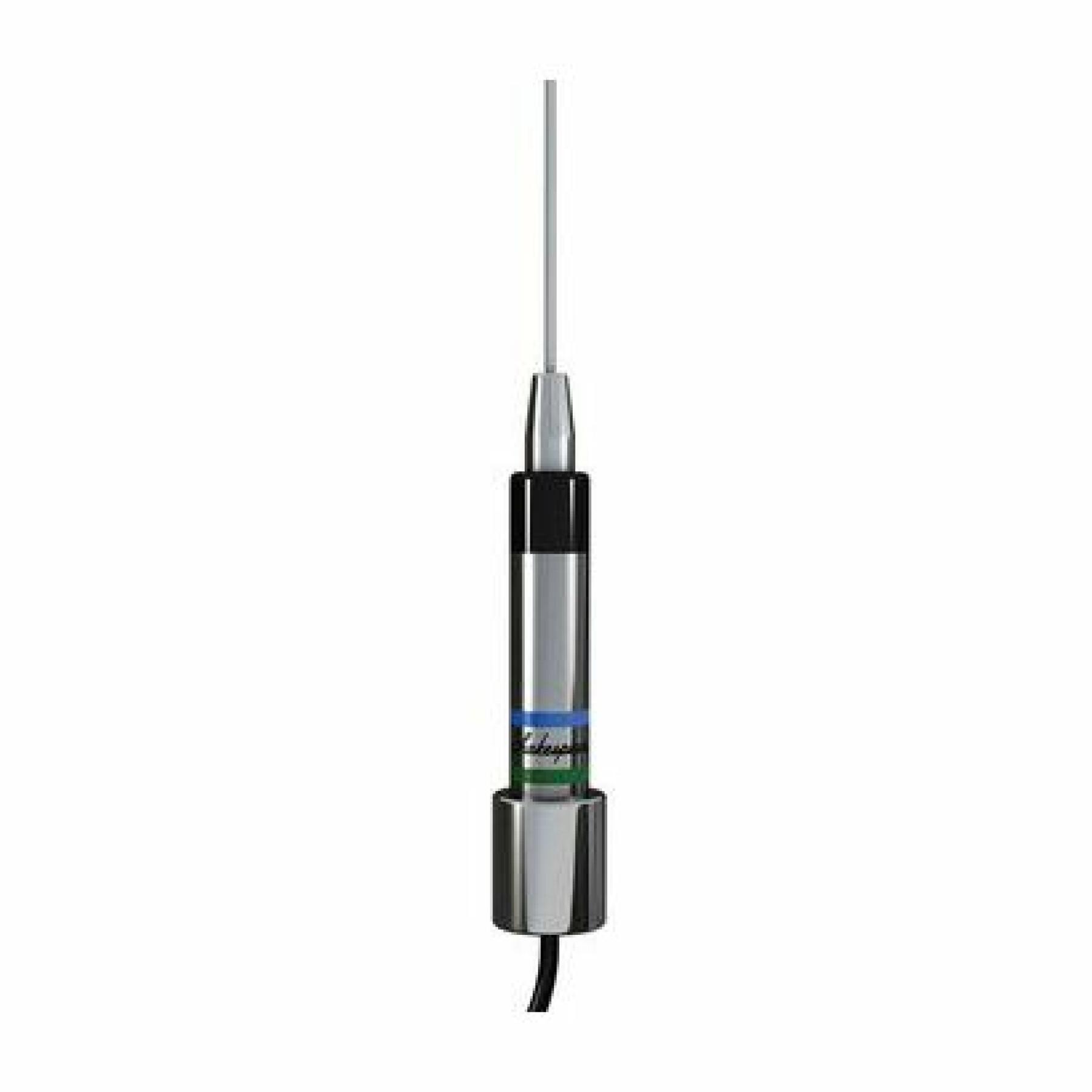 Stainless steel whip antenna with chrome-plated brass ferrule cable Shakespeare 0,9m - 3dB