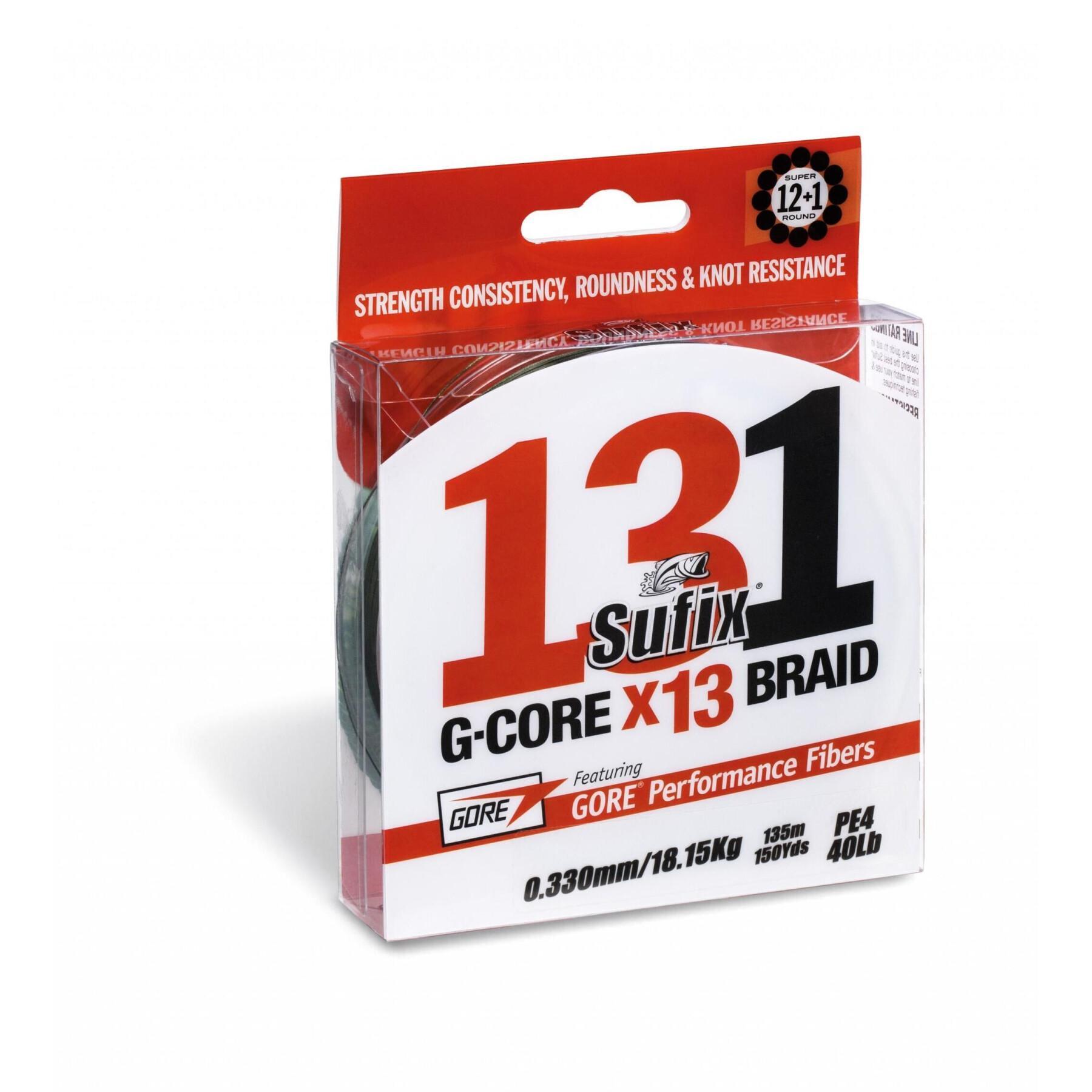 Braid Sufix X13 131 G-Core – 150m