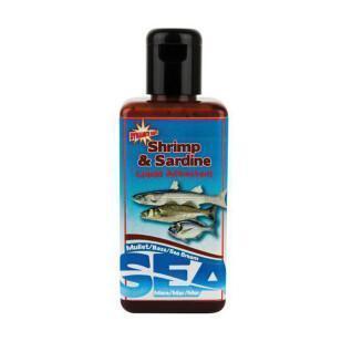 Liquid attractant Dynamite Baits gamme mer shrimp & sardine 250 ml