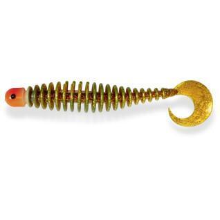 Lure Black Cat Curly Worm