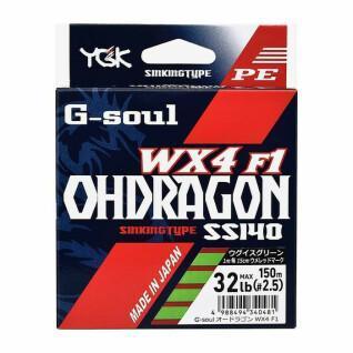 4-strand braid YGK G-Soul Oh Dragon 150m