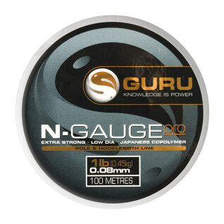 Special nylon line Guru N-Gauge Pro (0,08mm – 100m)