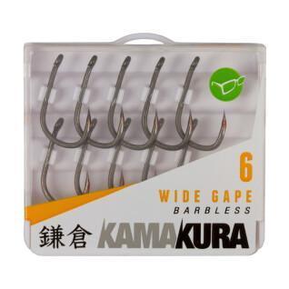 Hook korda Kamakura Wide Gape Barbless S6