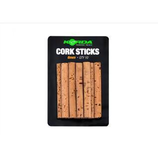 Set of 6 cork sticks Korda