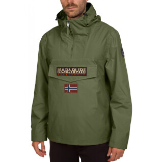 Hooded waterproof jacket Napapijri Rainforest