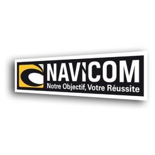 Rectangular sticker Navicom