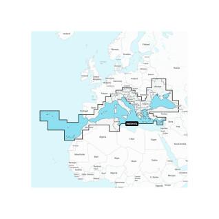 Navigation map + large sd - mediterranean - black sea platinum Navionics