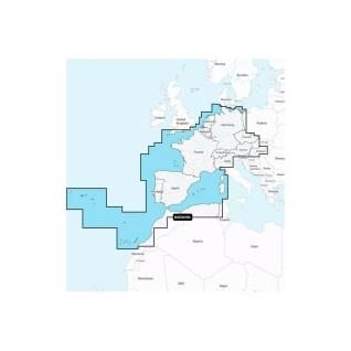 Navigation map + large sd - western europe - central platinum Navionics