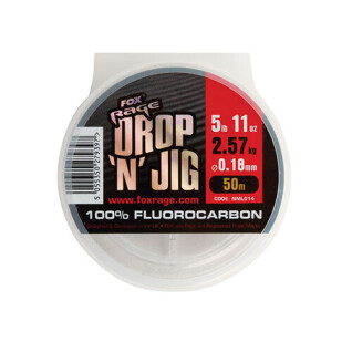 Fluorocarbon Fox Rage drop & jig 6.28kg / 13.84lb x 50m