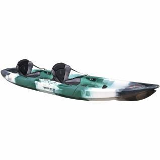 Modular two-seater fishing kayak Point 65°N tequila angler duo