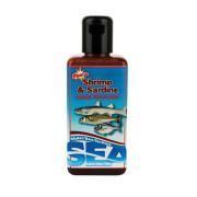 Liquid attractant Dynamite Baits gamme mer shrimp & sardine 250 ml