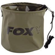 Large foldable water bucket with rope/clip Fox