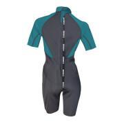 Short wetsuit with back zip for women Beuchat 2 mm
