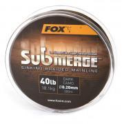 Braided wire Fox Submerge Dark Camo 25lb/0.16mm 600m