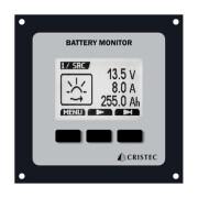New generation digital battery gauge monitor Cristec