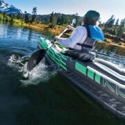 Inflatable boat + oar + inflator set Intex Challenger K1
