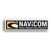 Rectangular sticker Navicom