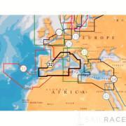 Navigation chart sd platinum + xl3 - Mediterranean Navionics