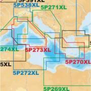 Navigation card sd platinum + xl sd - central mediterranean Navionics