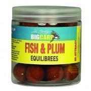 Boilies Big Carp Top Baits Equilibrées Fish & Plum (15 mm)