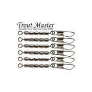 Set of 6 swivels with clip Trout Master 5 Barrel 16