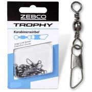 Lot of 10 pieces of swivels Zebco Trophy Snap-link